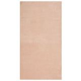 VidaXL tapis huarte poils courts doux lavable 80x150 cm rose
