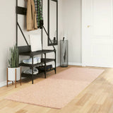VidaXL tapis huarte poils courts doux lavable 80x250 cm rose