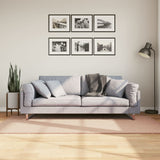 VidaXL tapis huarte poils courts doux lavable 100x200 cm rose