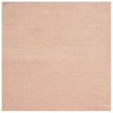 VidaXL tapis huarte poils courts doux lavable 120x120 cm rose