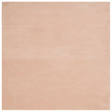 Vidaxl Teppich Huarte niedrig -molende Weichwaschbar 120x120 cm Pink