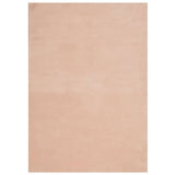VidaXL tapis huarte poils courts doux lavable 120x170 cm rose