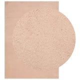 VidaXL tapis huarte poils courts doux lavable 160x230 cm rose
