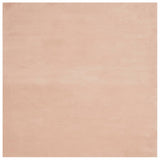 VidaXL tapis huarte poils courts doux lavable 200x200 cm rose