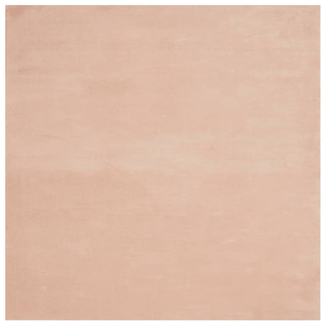 VidaXL tapis huarte poils courts doux lavable 200x200 cm rose