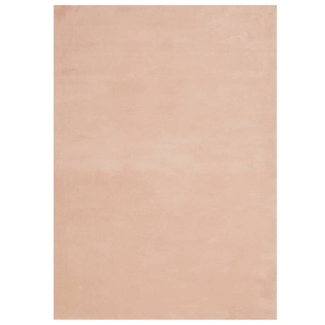 VidaXL tapis huarte poils courts doux lavable 200x280 cm rose