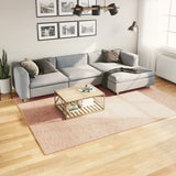 VidaXL tapis huarte poils courts doux lavable 200x280 cm rose