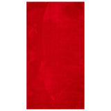 RUG VIDAXL HUARTE BAJO PILO Softable 60x110 cm rojo