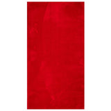 RUG VIDAXL HUARTE BAJA POLA Softable Softable 80x150 cm de rojo