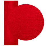 Tapis Vidaxl Huarte Low-Pole Soft Soft Washable 80x250 cm rouge