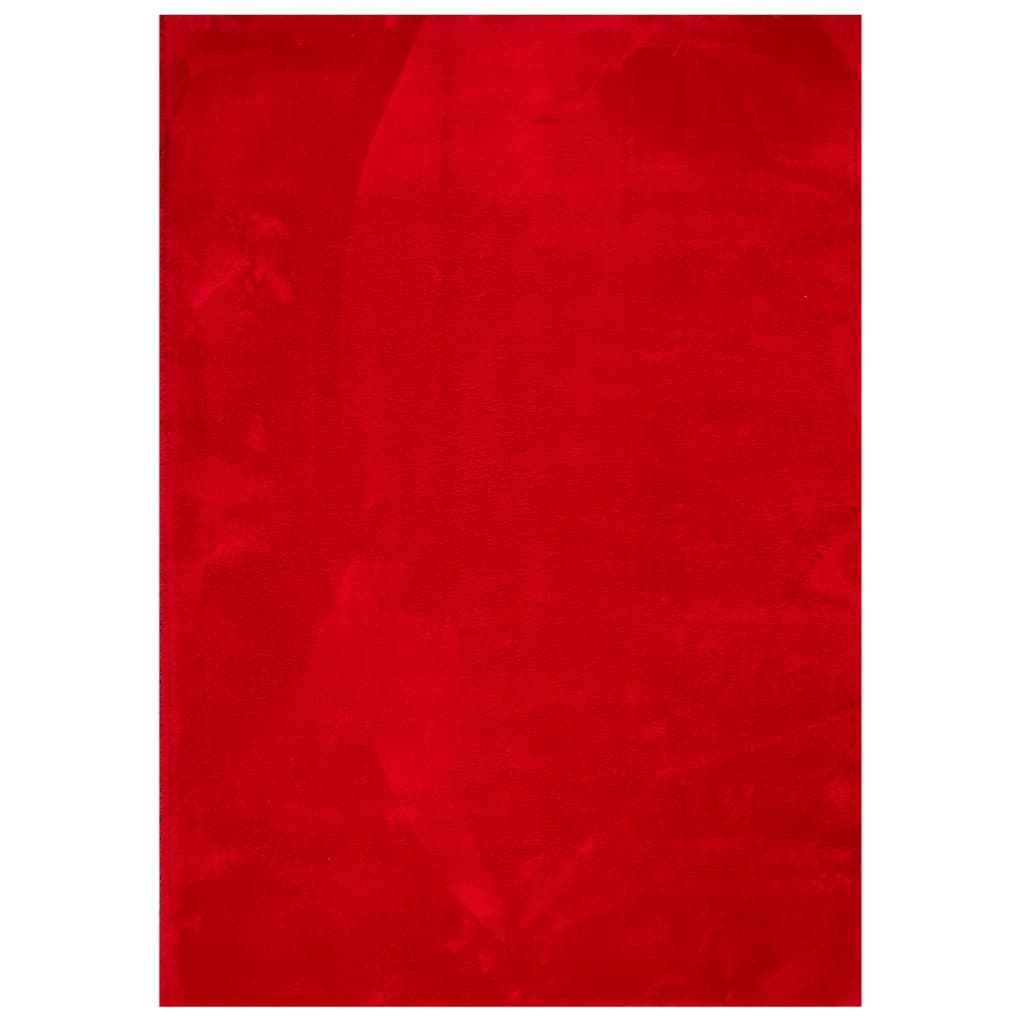 VIDAXL RAG HUARTE -POLOLE -POLOLE SOLABILE MORM 200x280 cm rosso