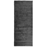 VidaXL tapis pamplona shaggy poils longs moderne 80x200 cm anthracite