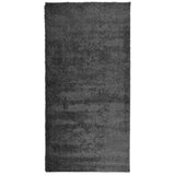 VidaXL tapis pamplona shaggy poils longs 100x200 cm anthracite