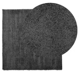 Vidaxl Rug Pamplona Shaggy Meget bunke 120x120 cm Anthracite