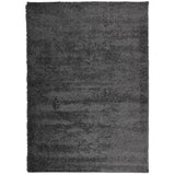 VidaXL tapis pamplona shaggy poils longs 240x340 cm anthracite