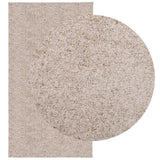 VidaXL tapis pamplona shaggy poils longs moderne 80x150 cm beige