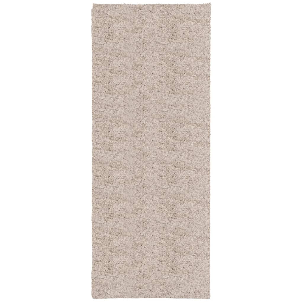 Bidaxl -mattan Pamplona Shaggy mycket modern 80x200 cm beige