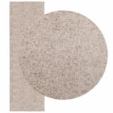 VIDAXL RUG PAMPLONA SHAGGY BEIGE 80X250 CM