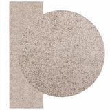 VidaXL tapis pamplona shaggy poils longs moderne 80x250 cm beige