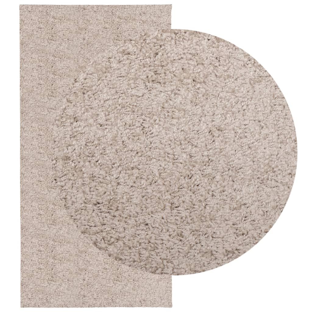 VidaXL tapis pamplona shaggy poils longs moderne 100x200 cm beige
