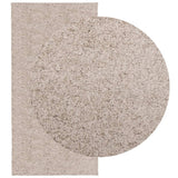 VidaXL tapis pamplona shaggy poils longs moderne 100x200 cm beige