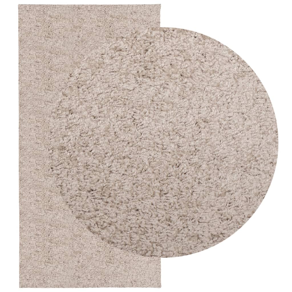 Vidaxl Teppich Pamplona Shaggy hochpol moderner 100x200 cm Beige