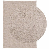 Vidaxl tapis Pampelune Shaggy hautement moderne 120x170 cm beige