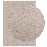 VidaXL tapis pamplona shaggy poils longs moderne 140x200 cm beige