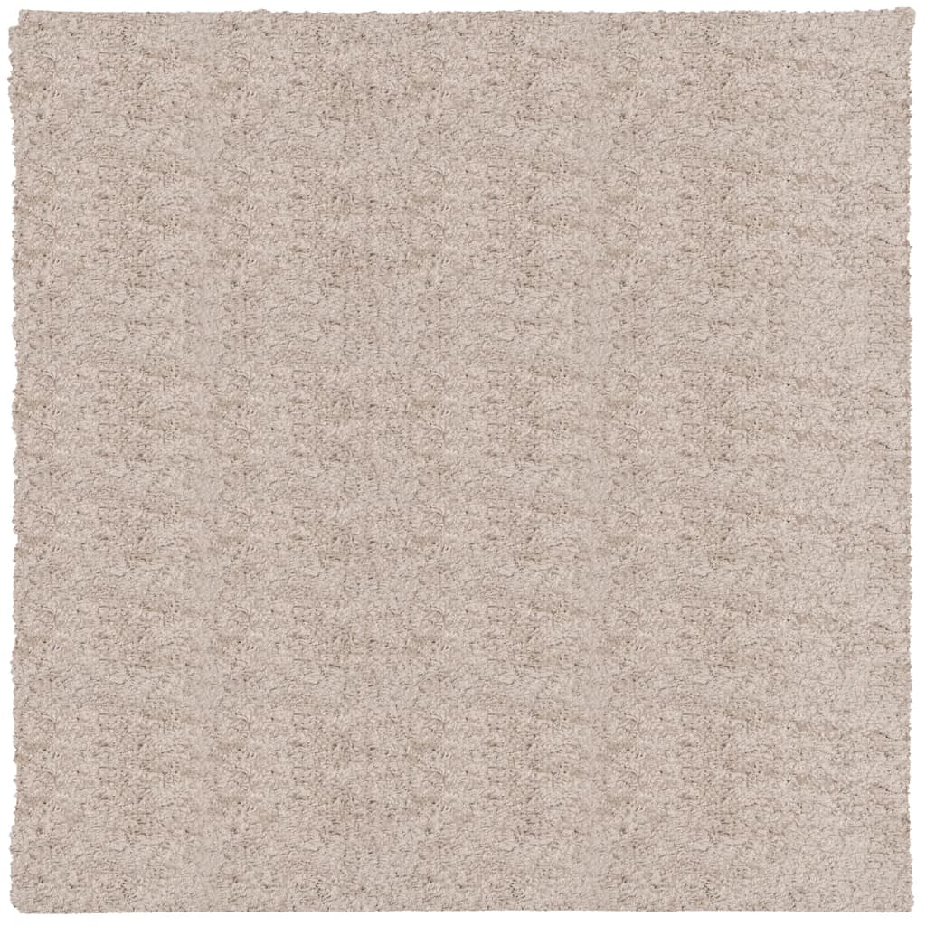 Vidaxl Rug Pamplona Shaggy meget moderne 200x200 cm beige