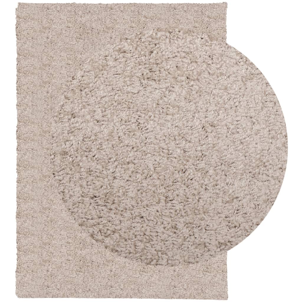 Vidaxl Rug Pamplona Shaggy meget moderne 200x280 cm beige