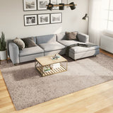 VidaXL tapis pamplona shaggy poils longs moderne 240x340 cm beige