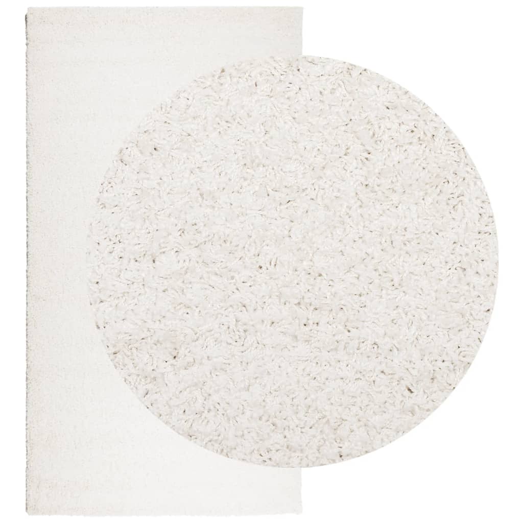 Vidaxl Rug Pamplona Shaggy Vysoce moderní krém 60x110 cm