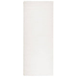 Vidaxl Rug Pamplona Shamgy héich modern 80x200 cm Crème