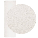 VidaXL tapis pamplona shaggy poils longs moderne 80x250 cm crème