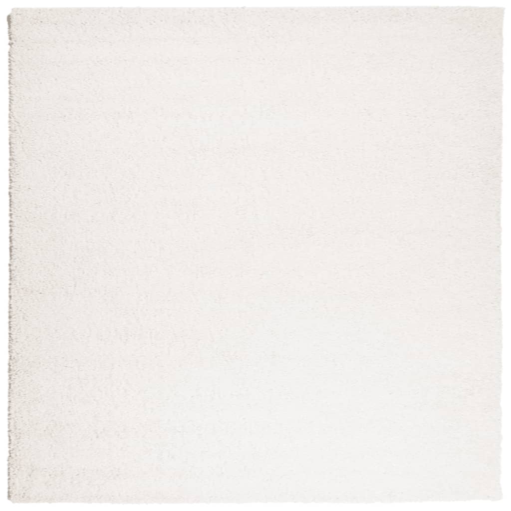 Vidaxl Rug Pamplona Shaggy Vysoce moderní krém 120x120 cm