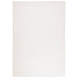 VidaXL tapis pamplona shaggy poils longs moderne 140x200 cm crème