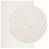VidaXL tapis pamplona shaggy poils longs moderne 140x200 cm crème