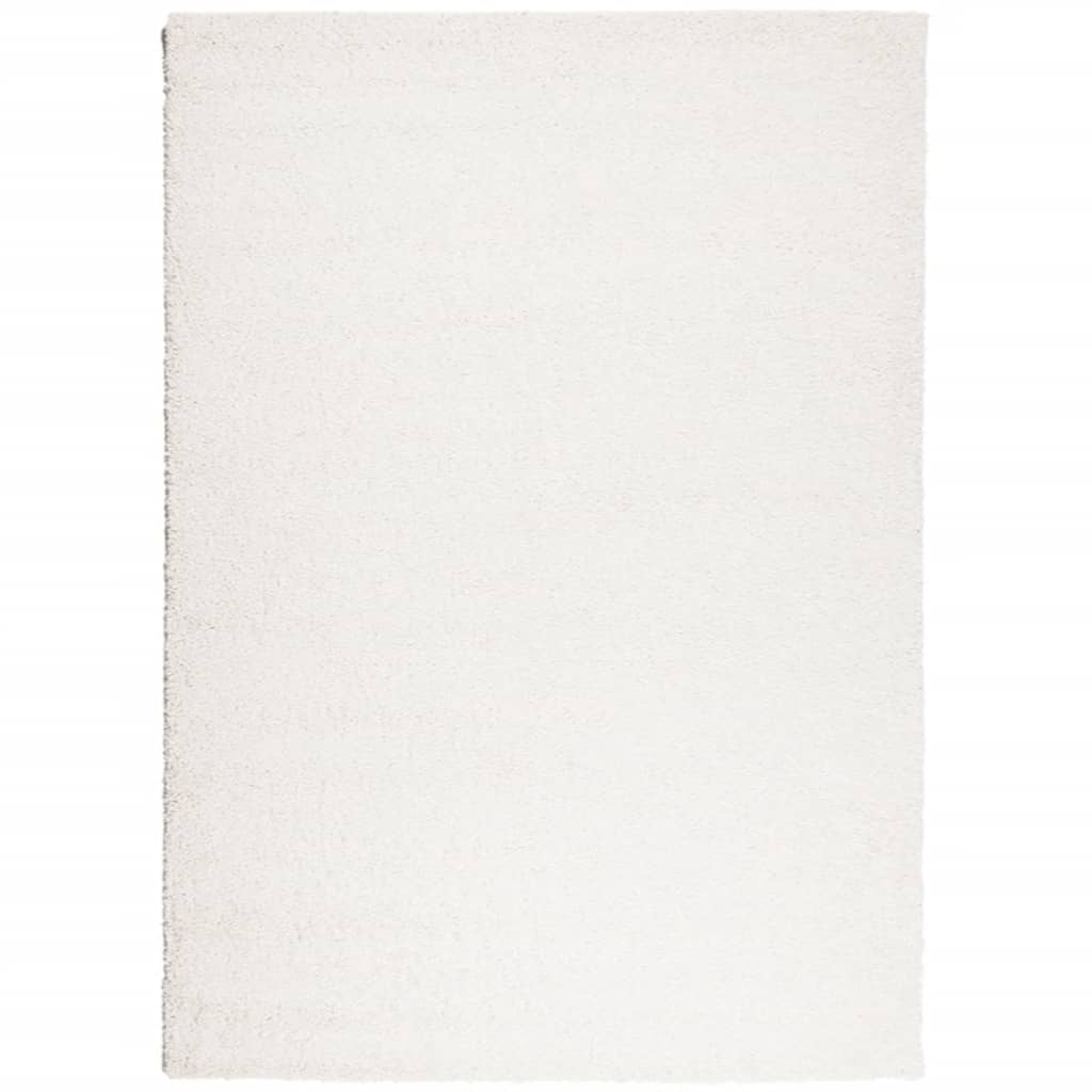 Vidaxl Rug Pamplona Shaggy meget moderne 240x340 cm creme