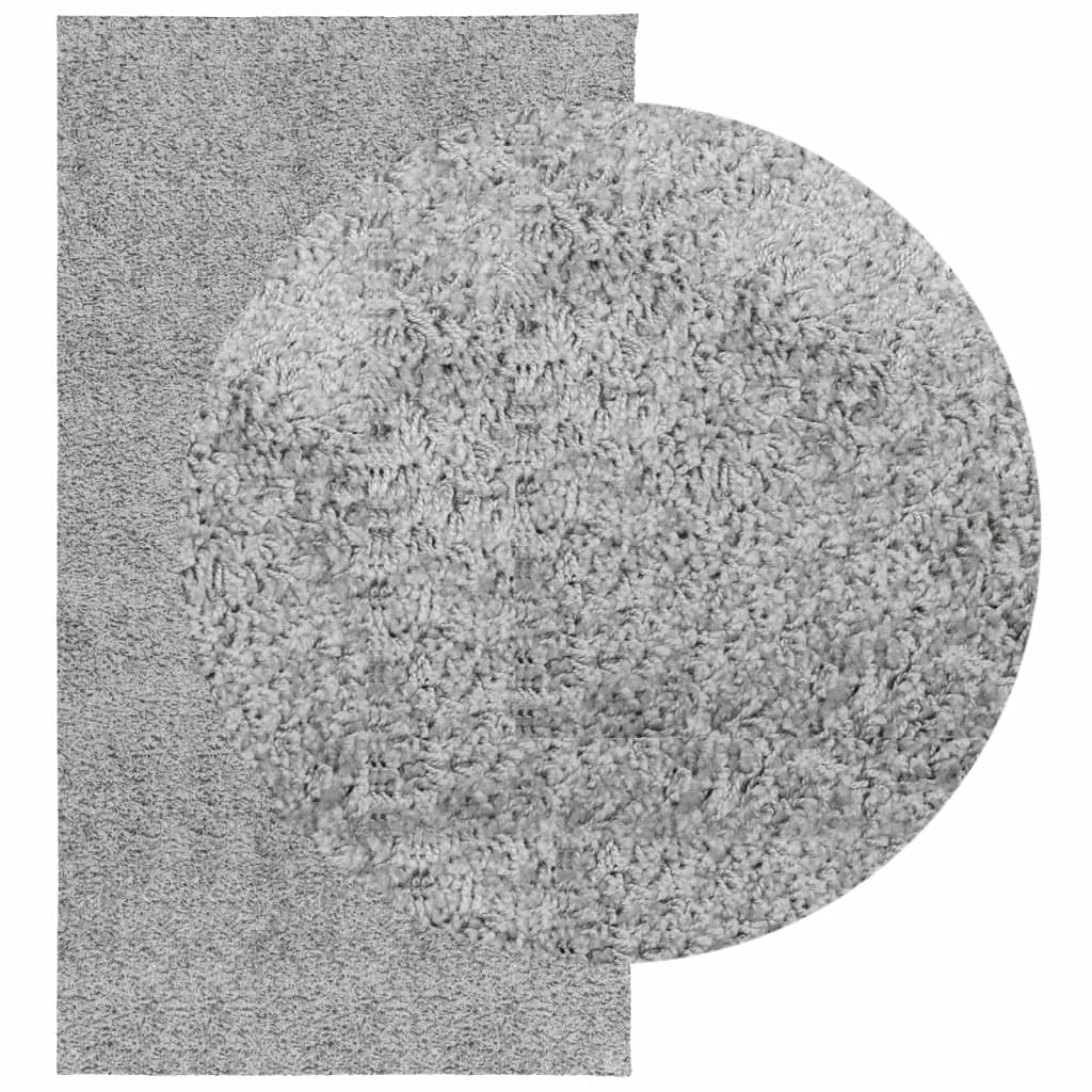 VidaXL tapis pamplona shaggy poils longs moderne 80x150 cm gris