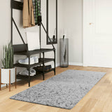 VidaXL tapis pamplona shaggy poils longs moderne 80x200 cm gris