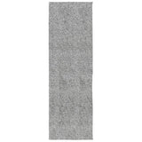 VidaXL tapis pamplona shaggy poils longs moderne 80x250 cm gris