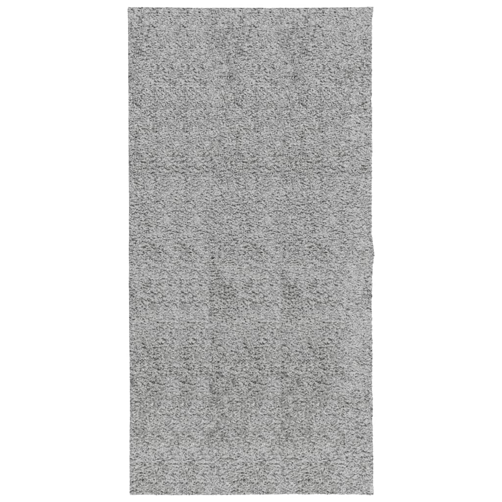 VidaXL tapis pamplona shaggy poils longs moderne 100x200 cm gris