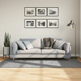 VidaXL tapis pamplona shaggy poils longs moderne 100x200 cm gris