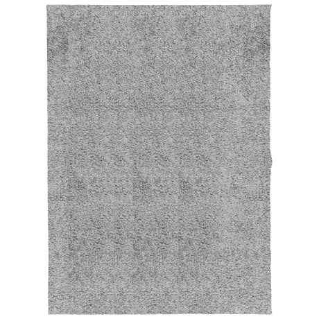 VidaXL tapis pamplona shaggy poils longs moderne 140x200 cm gris