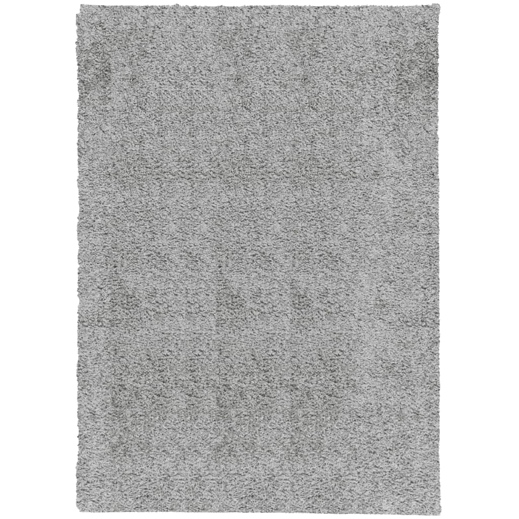 VidaXL tapis pamplona shaggy poils longs moderne 200x280 cm gris