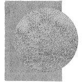 VidaXL tapis pamplona shaggy poils longs moderne 200x280 cm gris