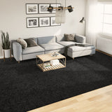 Vidaxl Rug Pamplona Shaggy Svært moderne 300x400 cm svart