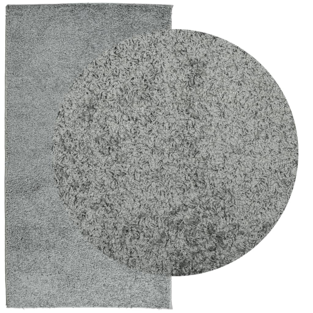 VidaXL tapis pamplona shaggy poils longs moderne 60x110 cm vert