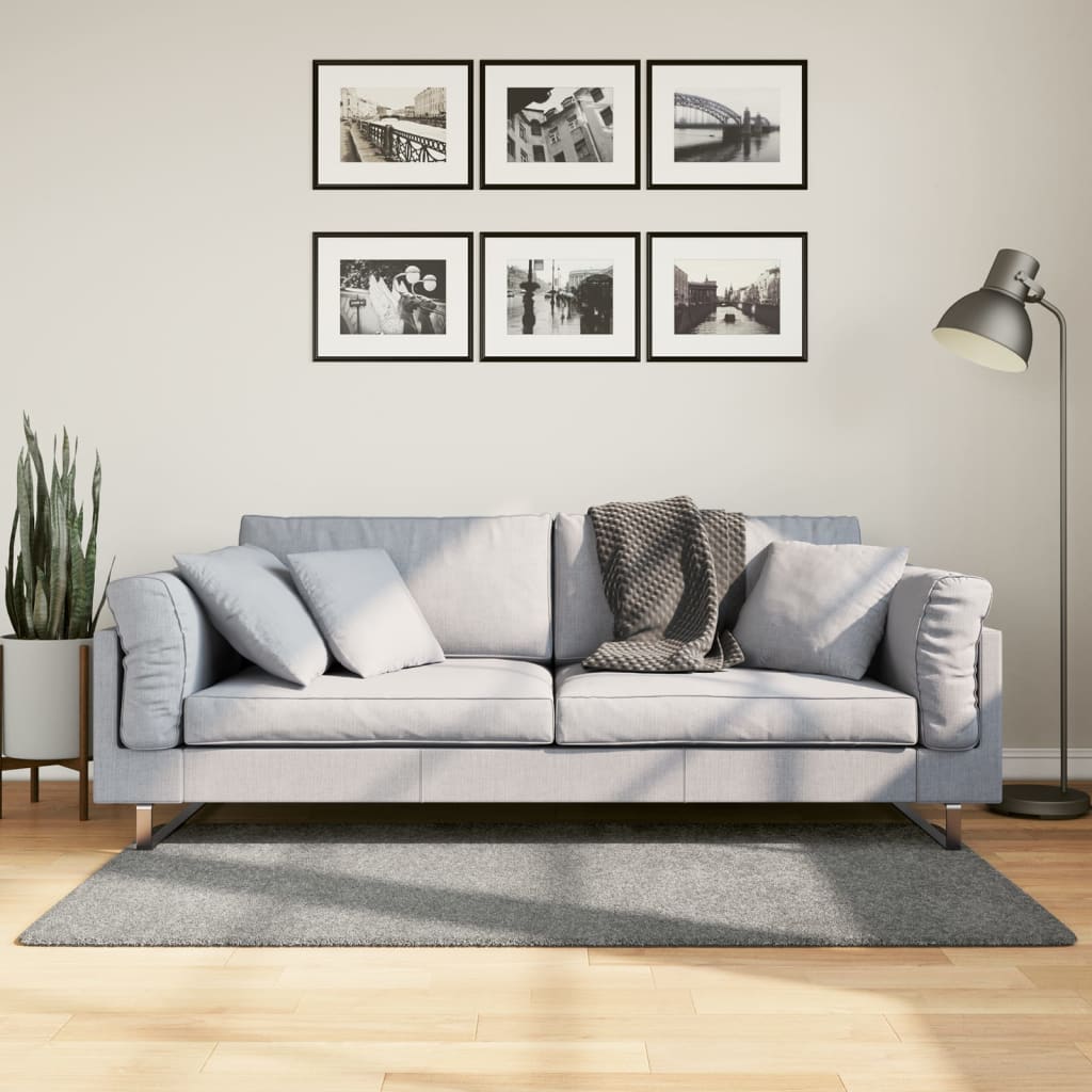 Vidaxl Rug Pamplona Shaggy Svært moderne 80x150 cm grønn