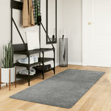 VidaXL tapis pamplona shaggy poils longs moderne 80x200 cm vert